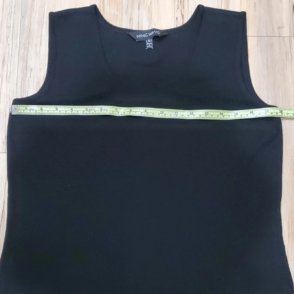 Ming Wang White Blazer with Pink and Black Accents - Picture 8 of 11